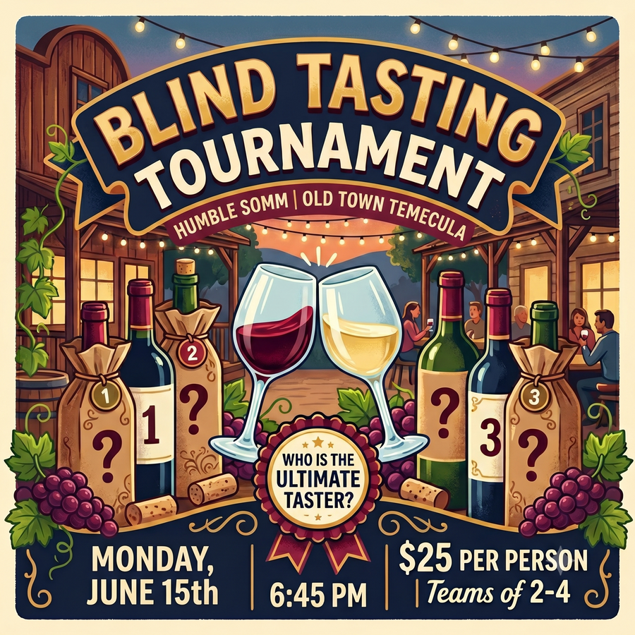 🏆 Blind Tasting Tournament: Who is the Ultimate Taster? - 15 Jun 2026