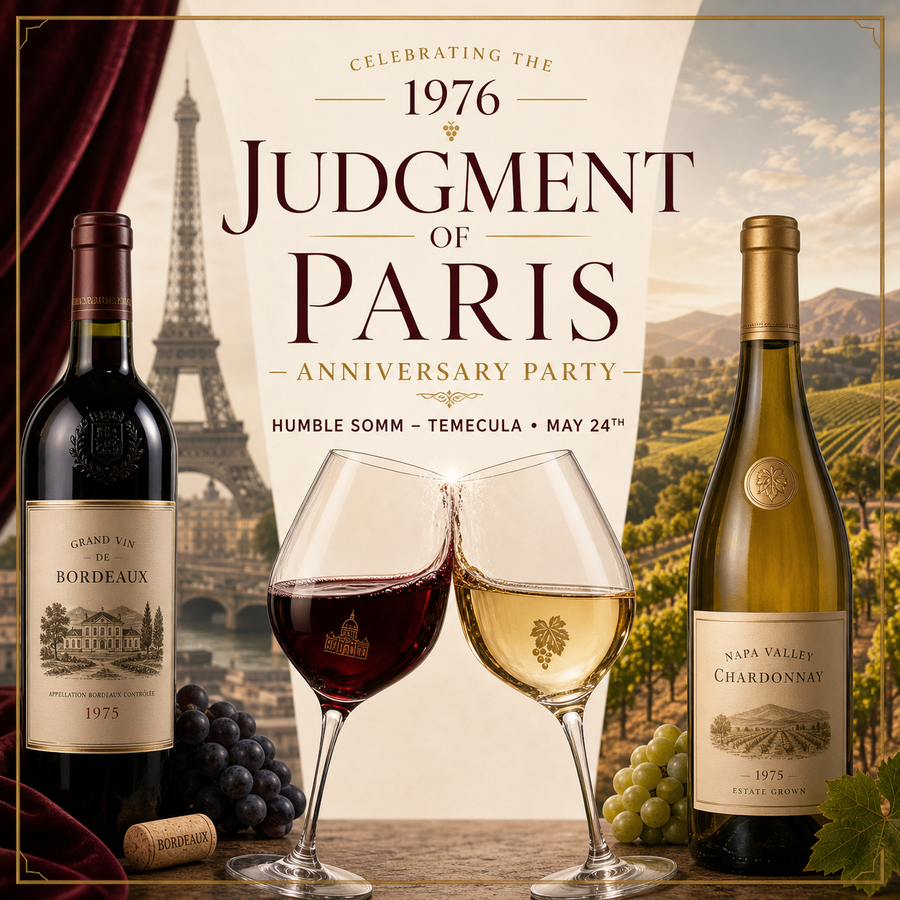 A Toast to Revolution: The Judgment of Paris 50th Anniversary - 24 May 2026