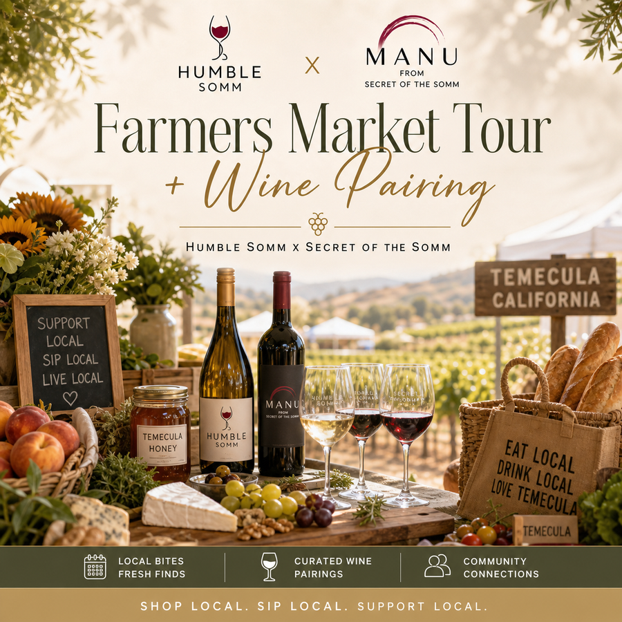 Farmers Market Tour and Wine Pairing Experience - 15 Aug 2026